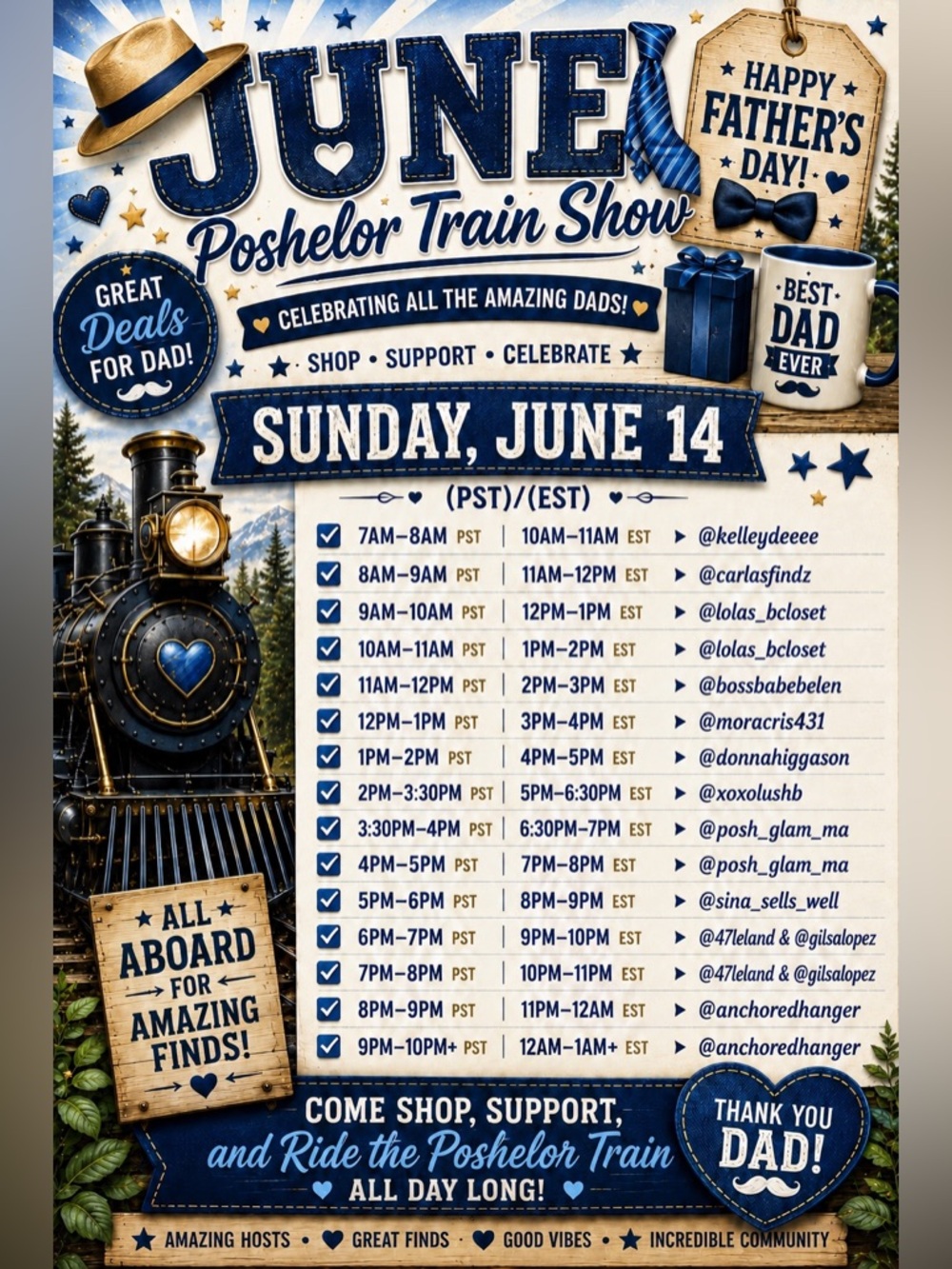 🚂TRAIN SHOWS LISTING🚂
